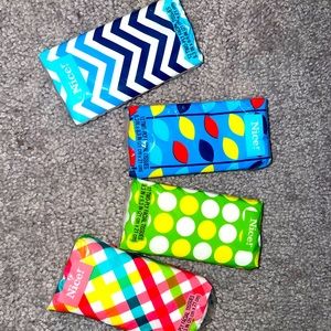 NWT Nice! Brand 4 pack hand held mini purse tissue packs bundle